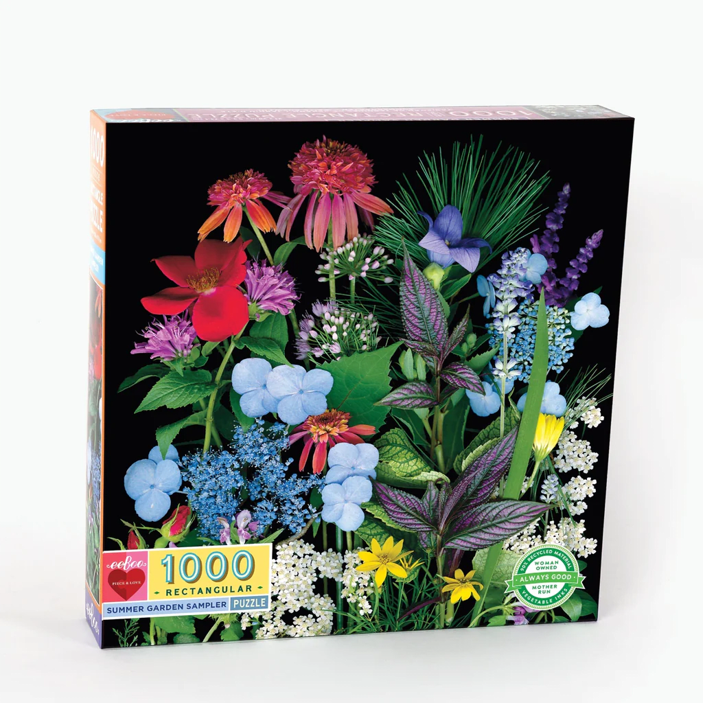 Eeboo: Summer garden sampler (1000 pcs)1