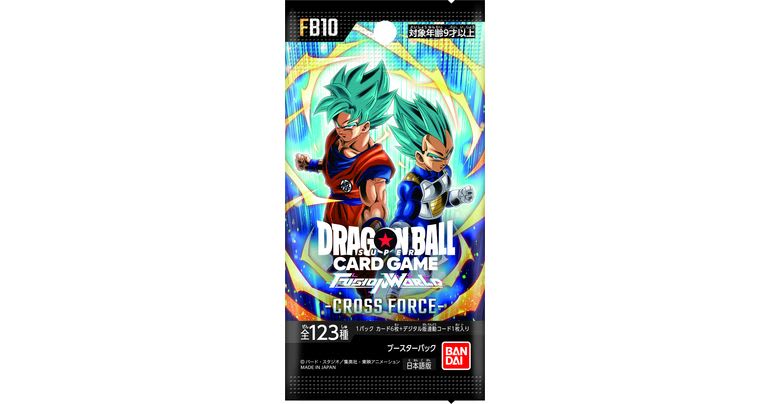 Dragon Ball TCG Fusion World Cross Force Sobre1