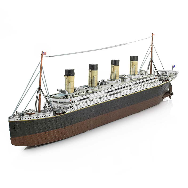 RMS Titanic - Puzzle 3D Metal1
