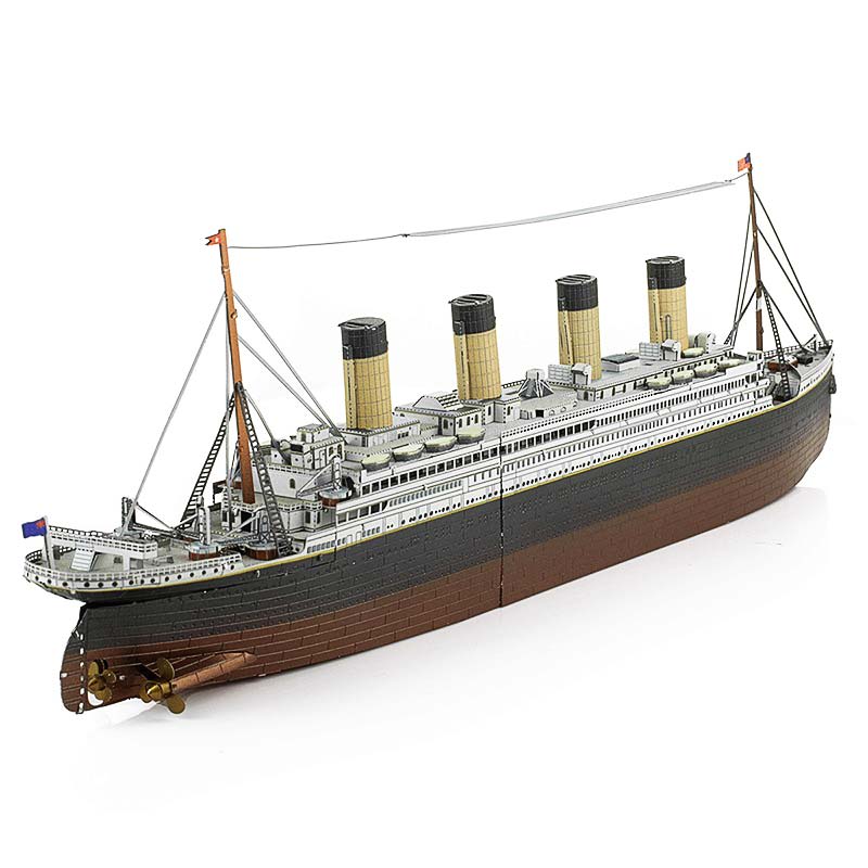 RMS Titanic - Puzzle 3D Metal3