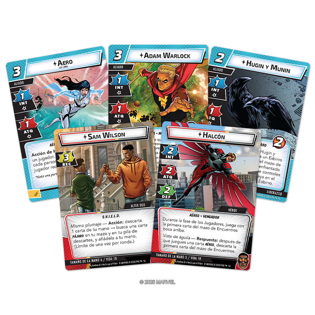 MARVEL CHAMPIONS - FALCON HERO PACK2