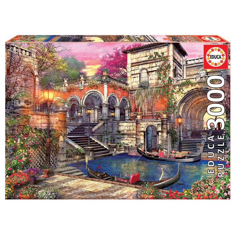 Educa: Romance en Venecia (3000 pcs) - Puzzle 2D1