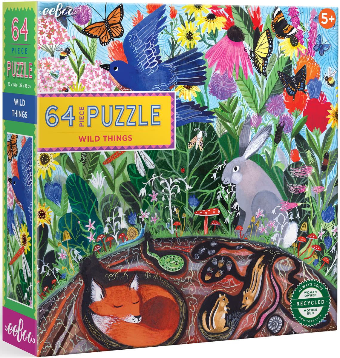 Eeboo: Wild Things (64 pcs)1