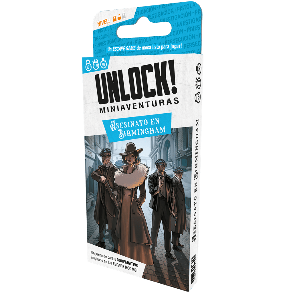 UNLOCK! MINIAVENTURAS - ASESINATO EN BIRMINGHAM2