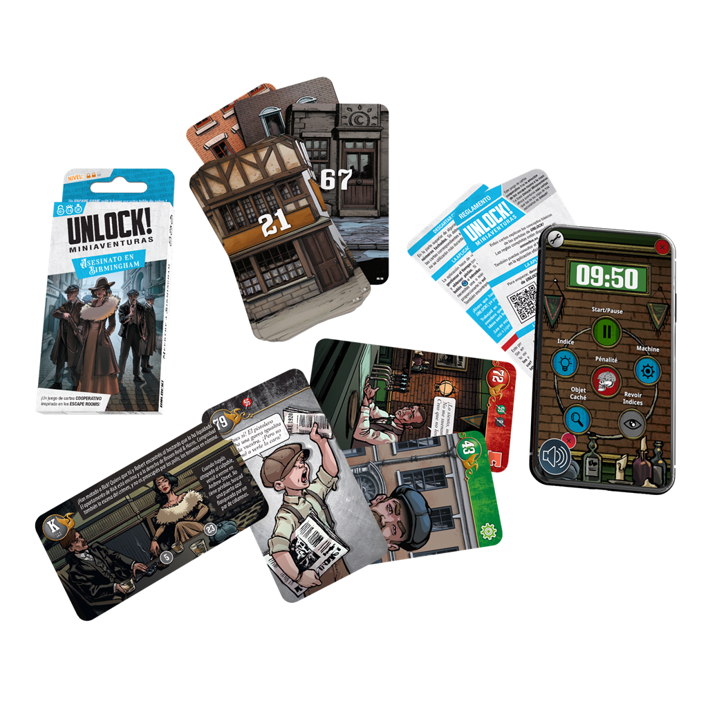 UNLOCK! MINIAVENTURAS - ASESINATO EN BIRMINGHAM1