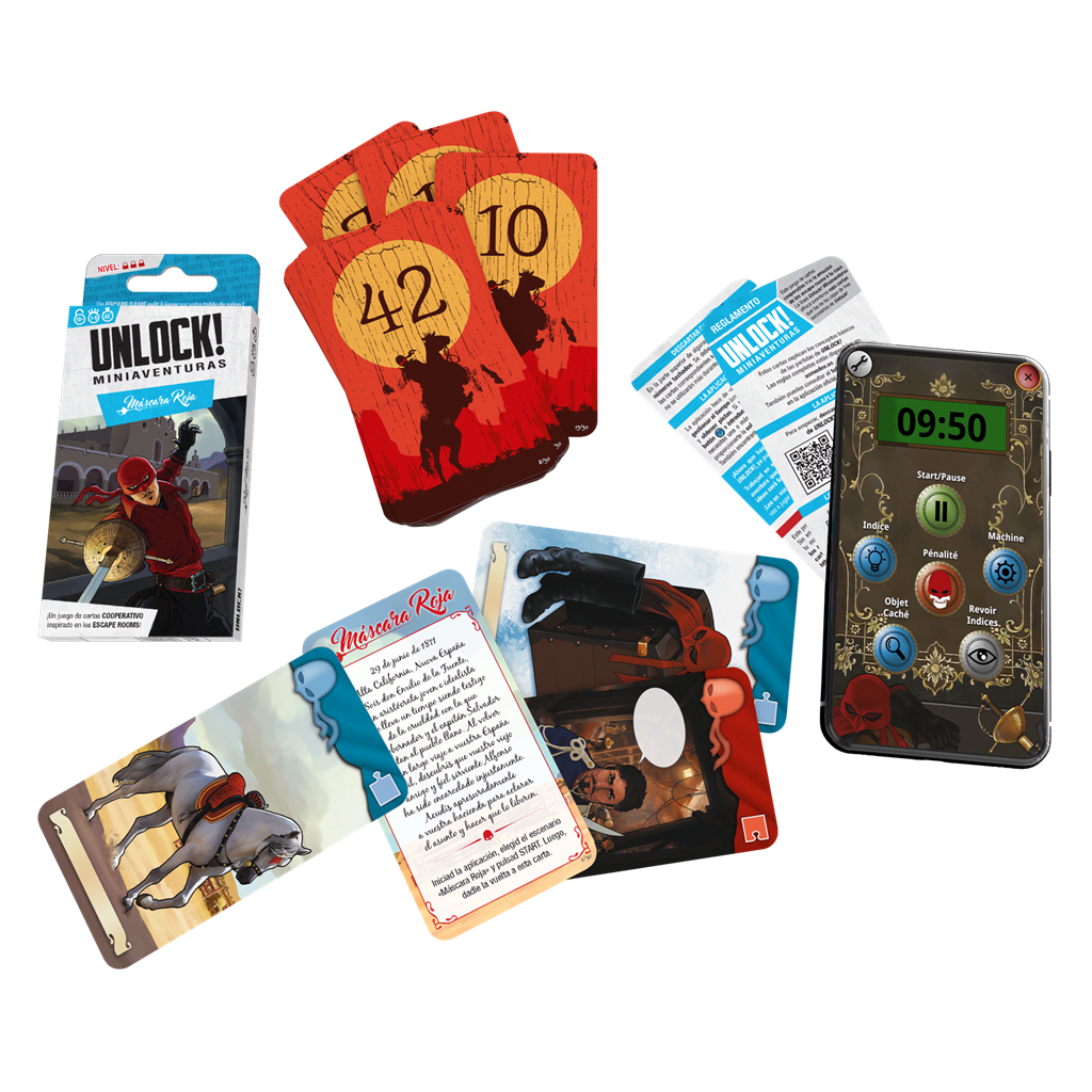 UNLOCK! MINIAVENTURAS - MÁSCARA ROJA2