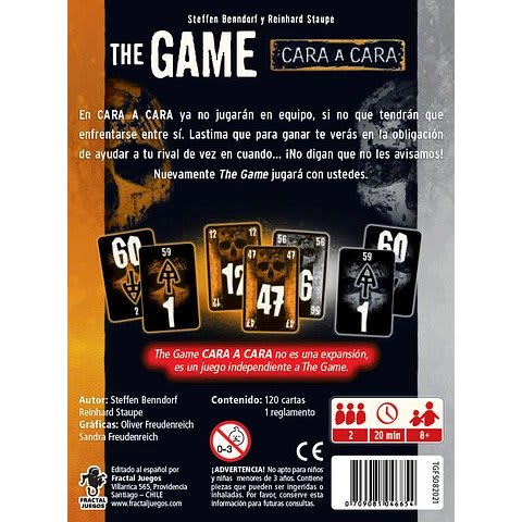 The game: Cara a cara2