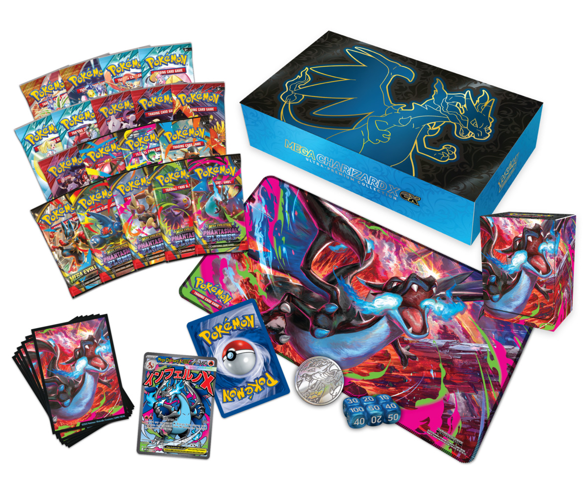 POKEMON TCG MEGA CHARIZARD X EX ULTRA PREMIUM COLLECTION ENGLISH3