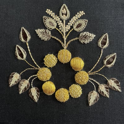  Introducción al Bordado en Oro - Goldwork (Nivel inicial) 