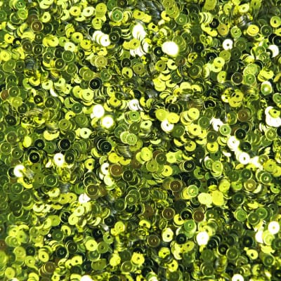 Lentejuela 3mm Verde Limón 08. metálico2