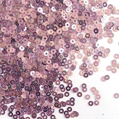 Lentejuela 3mm Rosa Metálica1