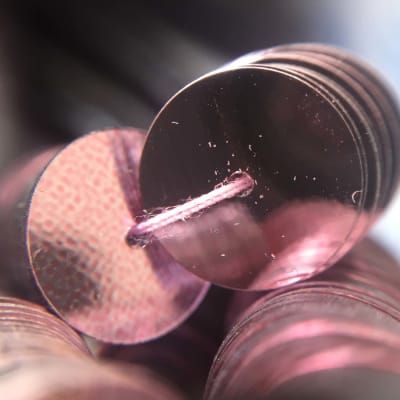 Lentejuela 10mm Rosa Metálico