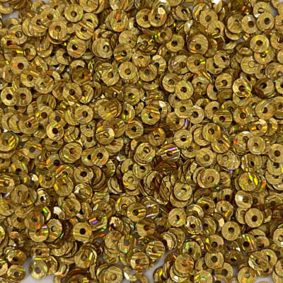 Lentejuela 3mm Oro HR 10012