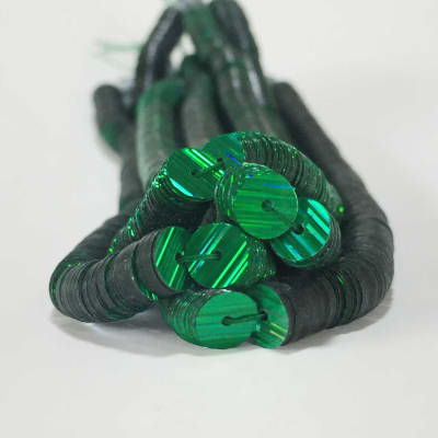 Lentejuela 6mm Verde Bandera 1003 HR1