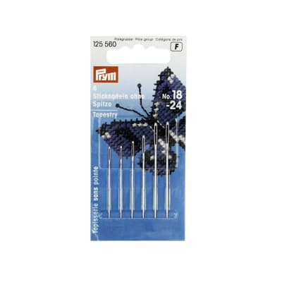 Aguja Prym 18-24 sin punta