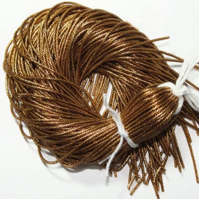 Alambre Frances 2mm Oro Antiguo