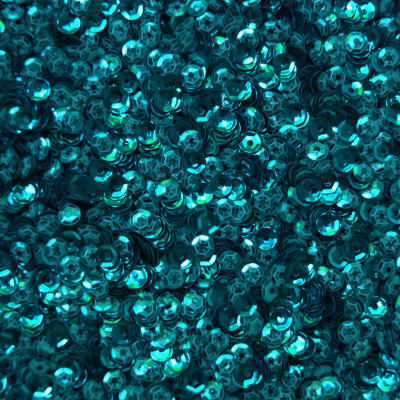 Lentejuela 3mm Azul 14 Turquesa Metálica1