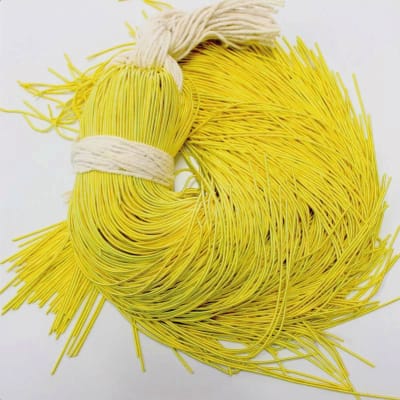 Alambre Dabka Liso 1mm Amarillo