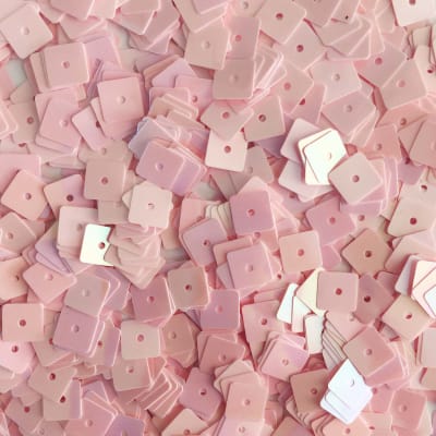 Lentejuela 6mm nacarado Rosa1