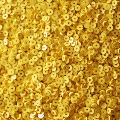 Lentejuela 3mm Amarillo Nacarado2