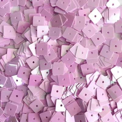Lentejuela 6mm nacarado Rosa claro1