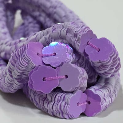 Lentejuela Jazmin 6mm Morado 209 nacarado1