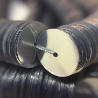 Lentejuela 10mm Gris Nacarado