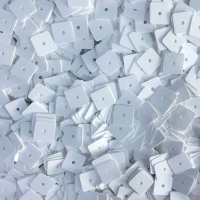 Lentejuela 6mm Blanco1