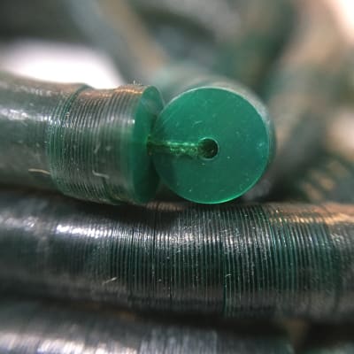 Lentejuela plana 6 mm Verde 234-E1