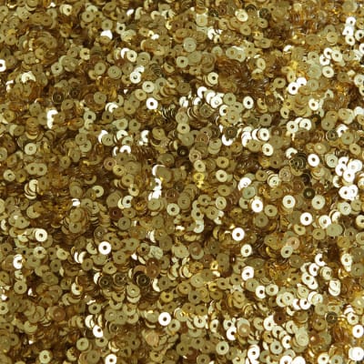 Lentejuela 3mm Oro claro metálica1