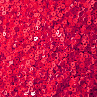 Lentejuela 3mm Rojo fuerte nacarado1