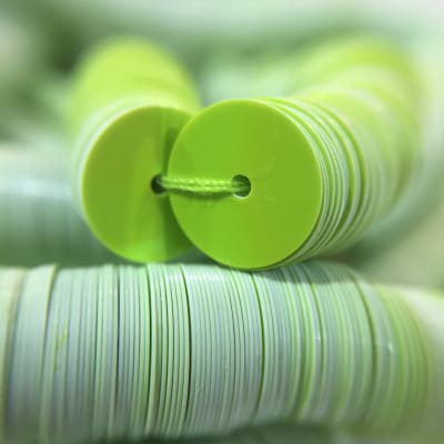 Lentejuela Plana 8 mm Color 250-E