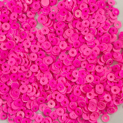 Lentejuela 3mm rosado fuerte nacarado1