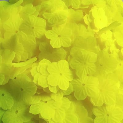 Lentejuela Orly 259 amarillo fluor1