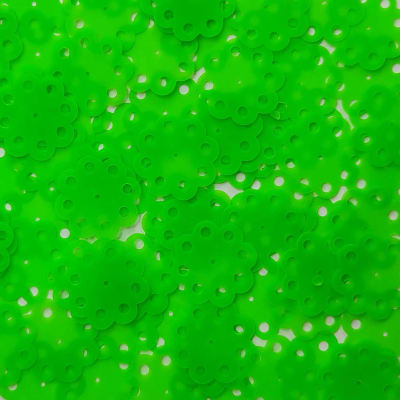 Lentejuela Girasol 20mm 261 Verde fluor