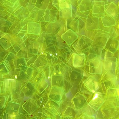 Lentejuela 6mm transparente Amarillo1
