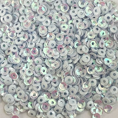 Lentejuela 3mm Blanco Perla Nacarado2