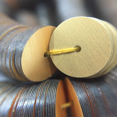 Lentejuela 10mm Oro Mate1