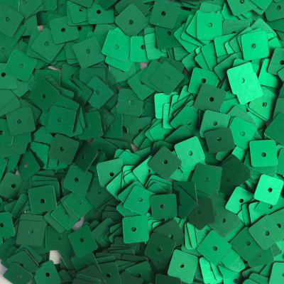 Lentejuela 6mm mate Verde Bandera1