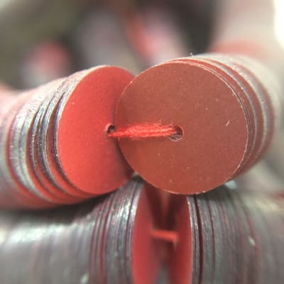 Lentejuela 10mm Rojo Mate