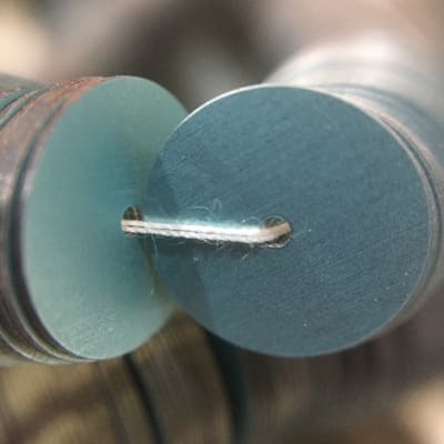 Lentejuela 10mm Verde Agua Mate