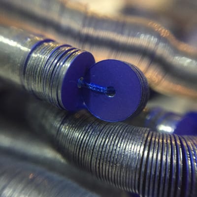 Lentejuela 5mm Azul Rey Mate1