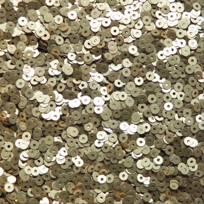 Lentejuela 3mm Oro Claro Mate1
