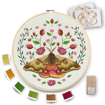 Kit para bordar Mariposa 4 Ojos