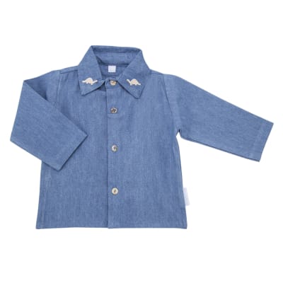 Camisa Denim dinosaurio