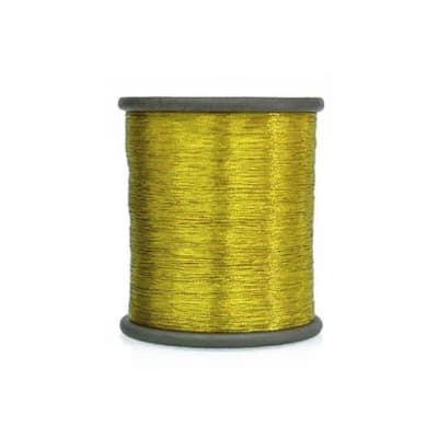 Hilo Zari 0.1mm Dorado fuerte