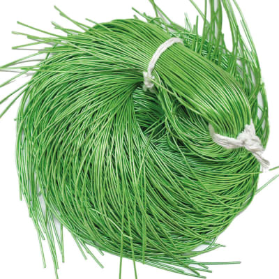 Alambre Dabka liso 1mm Verde1