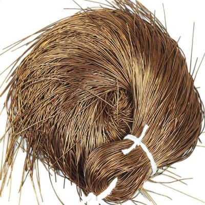 Alambre Dabka liso 1mm Cobre1