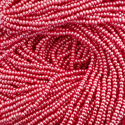 Mostacilla calibrada N.11 Rojo perla1
