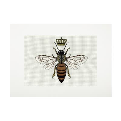 Lienzo para bordar Abeja Reina1